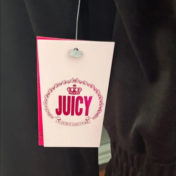 Juicy Couture Black Hooded Jumpsuit - Picture 8 of 14